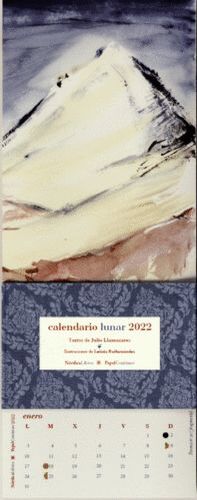 CALENDARIO LUNAR POESÍA JULIO LLAMAZARES