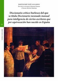 DICCIONARIO CRÍTICO-BURLESCO DEL QUE SE TITULA DICCIONARIO RAZONADO