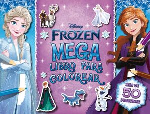 Hoja de pegatinas en relieve de Frozen 2