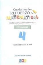 CUADERNO DE REFUERZO DE MATEMÁTICAS. MATEMÁTICAS COMPRENSIVAS. NÚMEROS 4