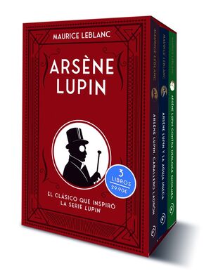 PACK  ARSÈNE LUPIN ( CONTRA HERLOCK SHOLMES/Y L AAGUJA HUECA/ CABALLERO LADRÓN)