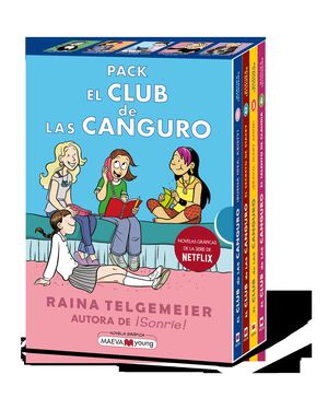 PACK EL CLUB DE LAS CANGUROS 4VOLS.