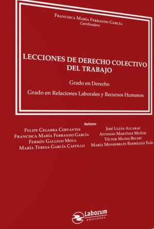 LECCIONES DE DERECHO COLECTIVO DEL TRABAJO