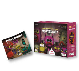 MONSTRUOS (LIBRO+ 48 TARJETAS+24 CARTAS)