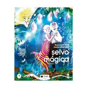 GRAN PUZLE PARA MANOS PEQUEÑAS. SELVA MÁGICA + LIBRO