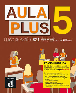 AULA PLUS 5 ED.HIBRÍDA L. DEL ALUMNO B2.1