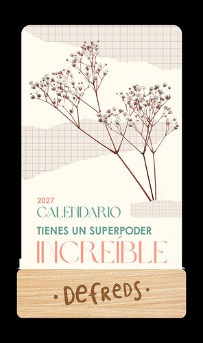 CALENDARIO MESA DE TARJETAS 2027 - DEFREDS
