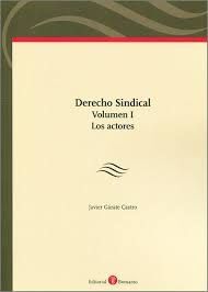 DERECHO SINDICAL VOL. I. LOS ACTORES + LA REPRESENTACION DE LOS TRABAJADORES