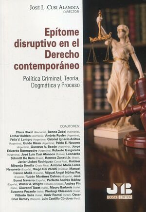 EPITOME DISRUPTIVO EN EL DERECHO CONTEMPORANEO