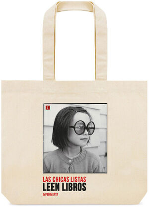 BOLSA DE TELA: LAS CHICAS LISTAS LEEN LIBROS