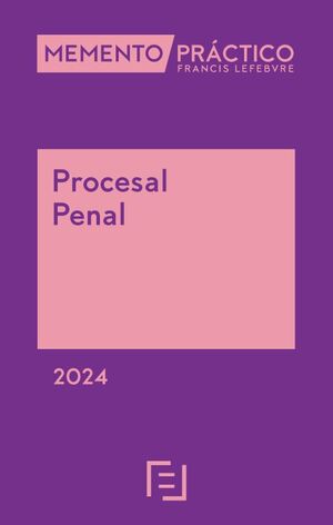 MEMENTO PROCESAL PENAL 2024