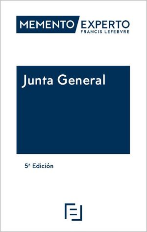 MEMENTO EXPERTO JUNTA GENERAL 5ª ED.