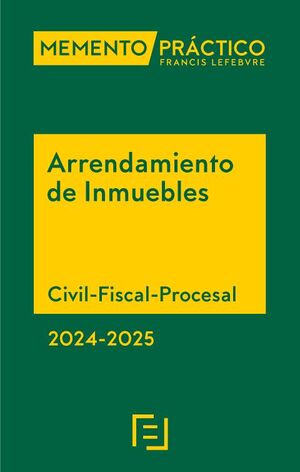 MEMENTO PRÁCTICO ARRENDAMIENTO DE INMUEBLES 2024-2025