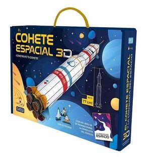 COHETE ESPACIAL 3D (LIBRO + FIGURAS)