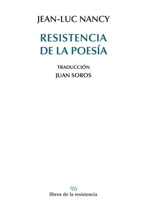 RESISTENCIA DE LA POESÍA