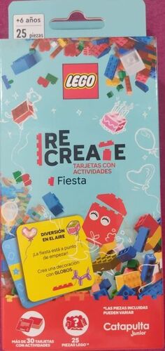 LEGO RECREATE MAGIA CONSTRUCCIÓN TARJETAS CON ACTI