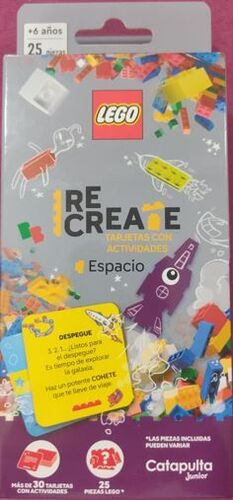 LEGO RECREATE ESPACIO CONSTRUCCIÓN TARJETAS CON AC