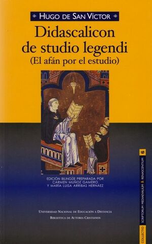 DIDASCALICON DE STUDIO LEGENDI - EL AFAN POR EL ESTUDIO