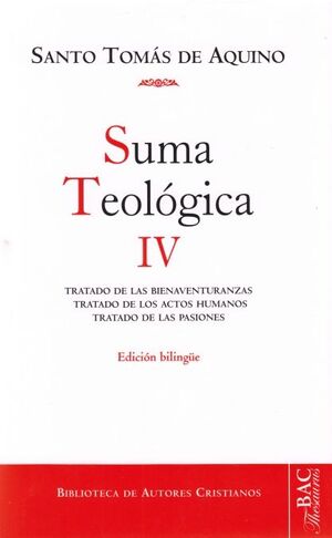 SUMA TEOLOGICA IV.EDICION BILINGUE