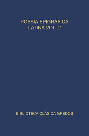 POESIA EPIGRÁFICA LATINA II