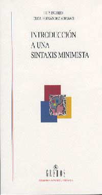 INTRODUCCION A UNA SINTAXIS MINIMISTA