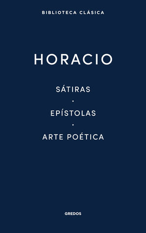 SÁTIRAS. EPÍSTOLAS. ARTE POÉTICA