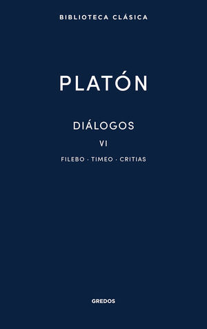 DIÁLOGOS VI. FILEBO, TIMEO, CRITIAS (38)