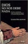 DIOS NO NOS DEBE NADA : UN BREVE COMENTARIO SOBRE LA RELIGIÓN DE PASCA