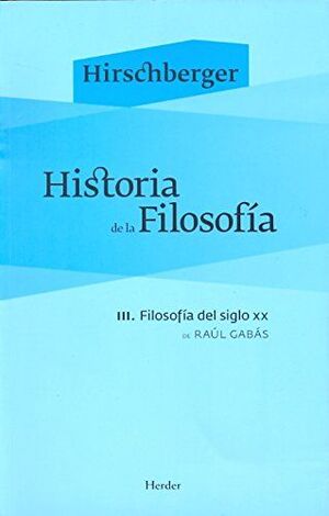 HISTORIA DE LA FILOSOFÍA