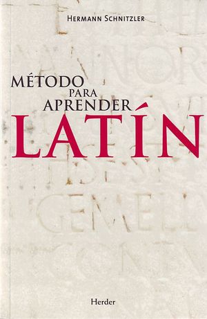 MÉTODO PARA APRENDER LATÍN
