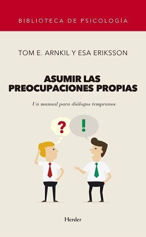 ASUMIR LAS PREOCUPACIONES PROPIAS