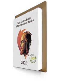 TACO CALENDARIO DEL CORAZÓN DE JESÚS - GIGANTE - 2026