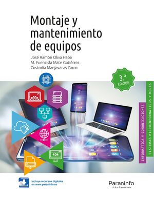 MONTAJE Y MANTENIMIENTO DE EQUIPOS, 3.ª EDICIÓN 2019