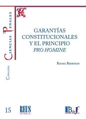 GARANTÍAS CONSTITUCIONALES Y EL PRINCIPIO PRO HOMI