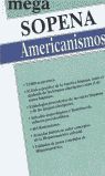 DICCIONARIO AMERICANISMOS. MEGA