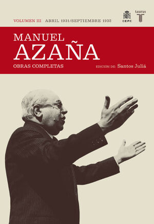 OBRAS COMPLETAS MANUEL AZAÑA TOMO 3