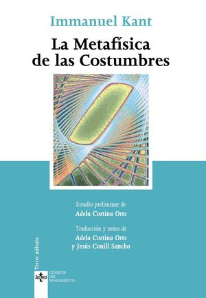 METAFISICA DE LAS COSTUMBRES, LA