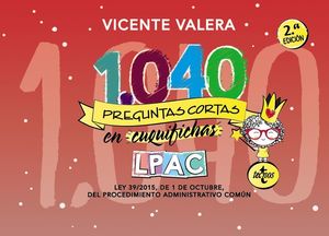 1040 PREGUNTAS CORTAS EN «CUQUIFICHAS» LPAC