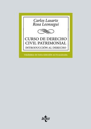 CURSO DE DERECHO CIVIL PATRIMONIAL INTRODUCCIÓN AL DERECHO