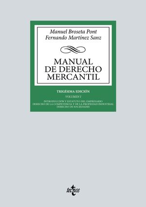 MANUAL DE DERECHO MERCANTIL I