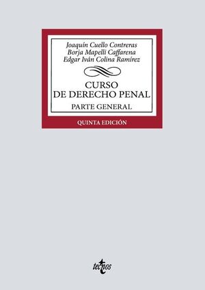 CURSO DE DERECHO PENAL. PARTE GENERAL. 5ª EDIC.