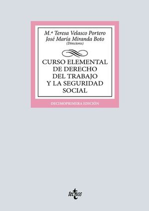 CURSO ELEMENTAL DE DERECHO DEL TRABAJO Y LA SEGURIDAD SOCIAL