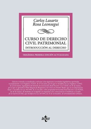 CURSO DE DERECHO CIVIL PATRIMONIAL  31 ED.