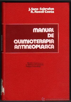 MANUAL DE QUIMIOTERAPIA ANTINEOPLÁSICA. (1. REIMPRESIÓN)
