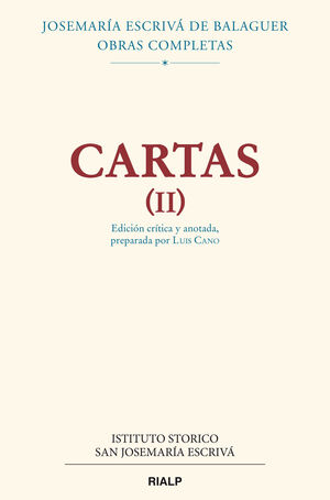 CARTAS II (EDICIÓN CRÍTICO-HISTÓRICA)