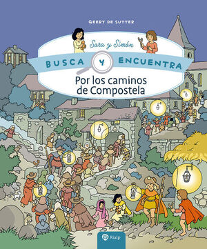 POR LOS CAMINOS DE COMPOSTELA. BUSCA Y ENCUENTRA