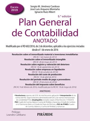 PLAN GENERAL DE CONTABILIDAD ANOTADO