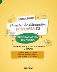 OPOSICIONES. MAESTRO DE EDUCACIÓN PRIMARIA III