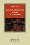 DOCE LECCIONES SOBRE LA HISTORIA