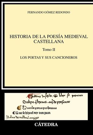 HISTORIA DE LA POESIA MEDIEVAL CASTELLANA II